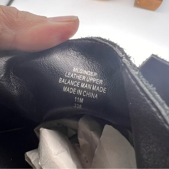 MARC FISHER GINGER ANKLE CHELSEA LEATHER BOOTS Sz 11 Zip Side - Picture 6 of 7